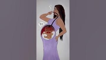 Stop smoking and save your baby #rifanaartandcraft #stopsmoking #pregnancymom #animationvideo