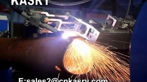 5 axis cnc pipe plasma cutting beveling machine  KR-XY5