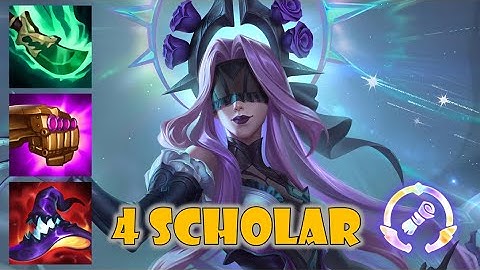 TFT SET6.5 | 4 SCHOLAR | VIP SYNDRA CARRY | FULL GAMEPLAY