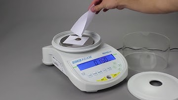 Nimbus Analytical & Precision Balance Tutorial