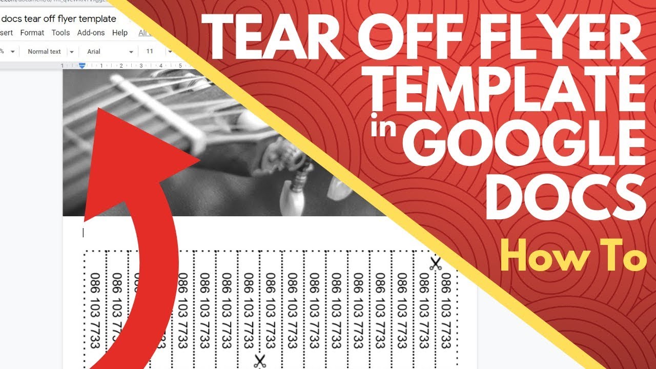 Tear Off Flyer Template Google Docs - How To Throughout Google Flyer Templates