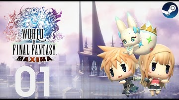 World of Final Fantasy Maxima - Full Game Playthrough No Commentary - Part 1 (Prologue)
