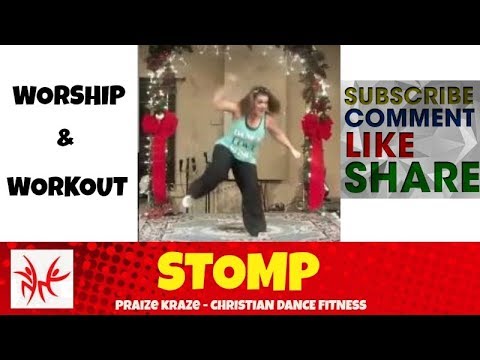 video christian aerobic dance Franklin Christian not by Kraze by Dance Praize Stomp