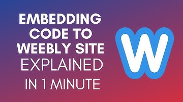 How To Embed Code To Weebly Website (2025)