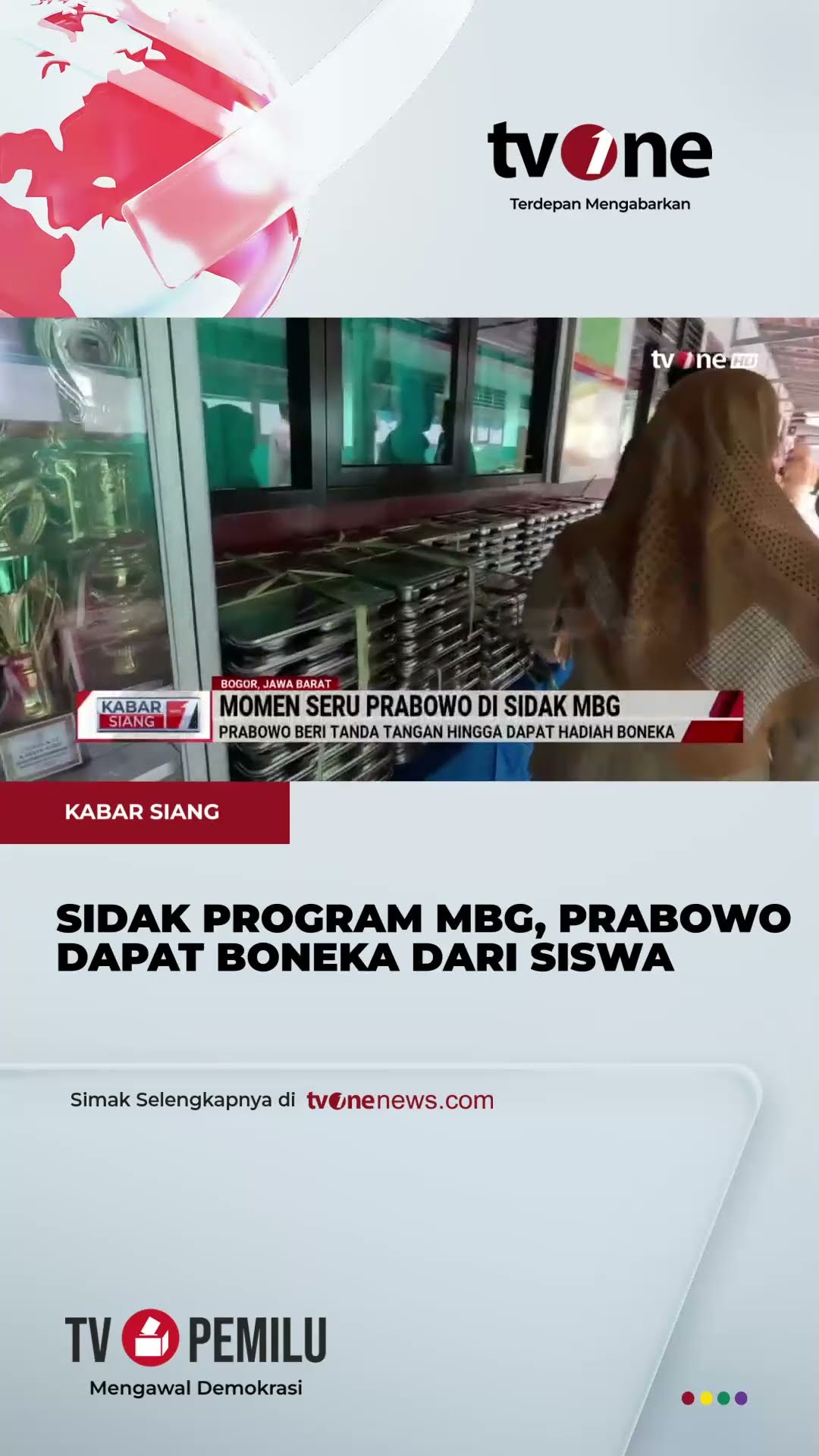 Momen Seru Presiden Prabowo Sidak MBG di Bogor | tvOne