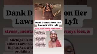 Dank Demoss Won Settlement With Lyft #dankdemoss #detroit  #obese #rapper #lawsuit #uber #news
