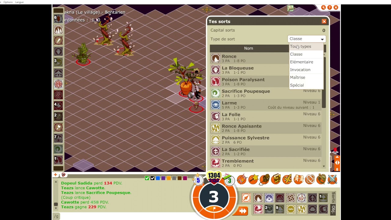 [Commentée] Sadida 200 vs Cra 200 / Dofus Retro PVP