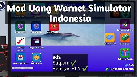 Mod Warnet Simulator Indonesia unlimited 💰  || save data