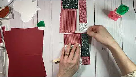 Stack & Shuffle -- FAST Christmas cards!