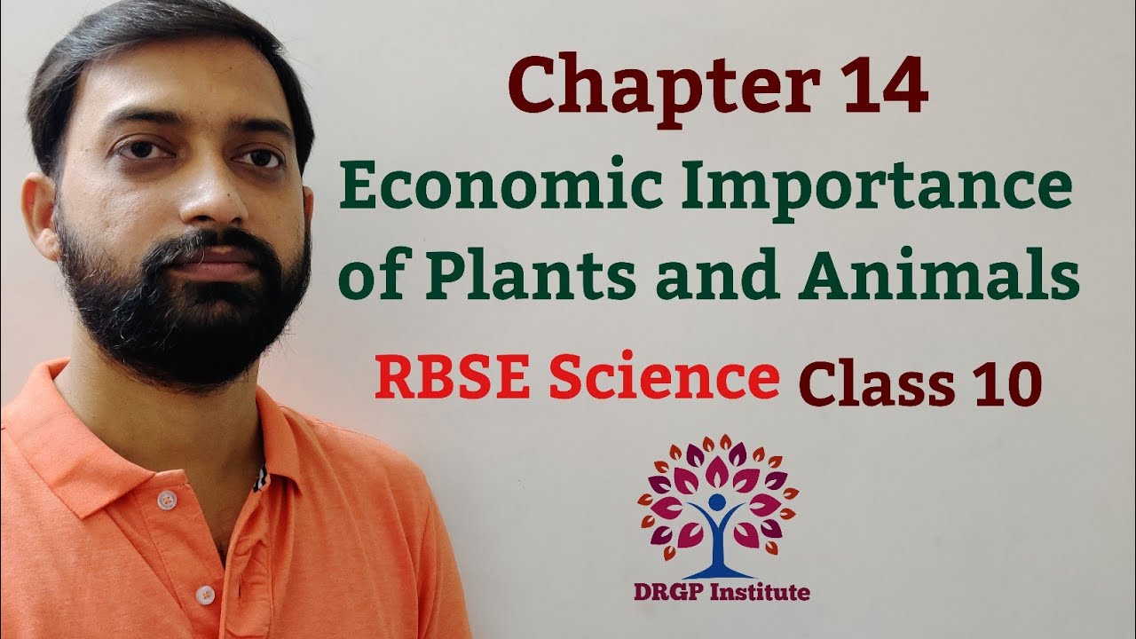 Class 10 Chapter 14: Economic Importance of Plants and Animals | RBSE  Science - YouTube