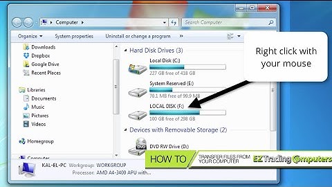How To Transfer Files to Your Windows 7 Trading Computer