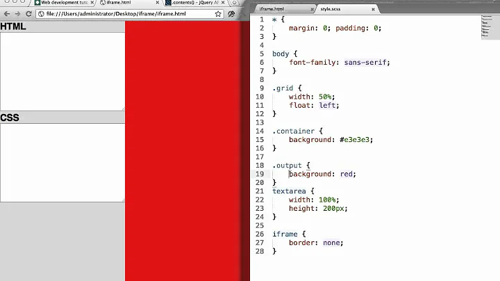 How to Inject Custom HTML and CSS into an iFrame