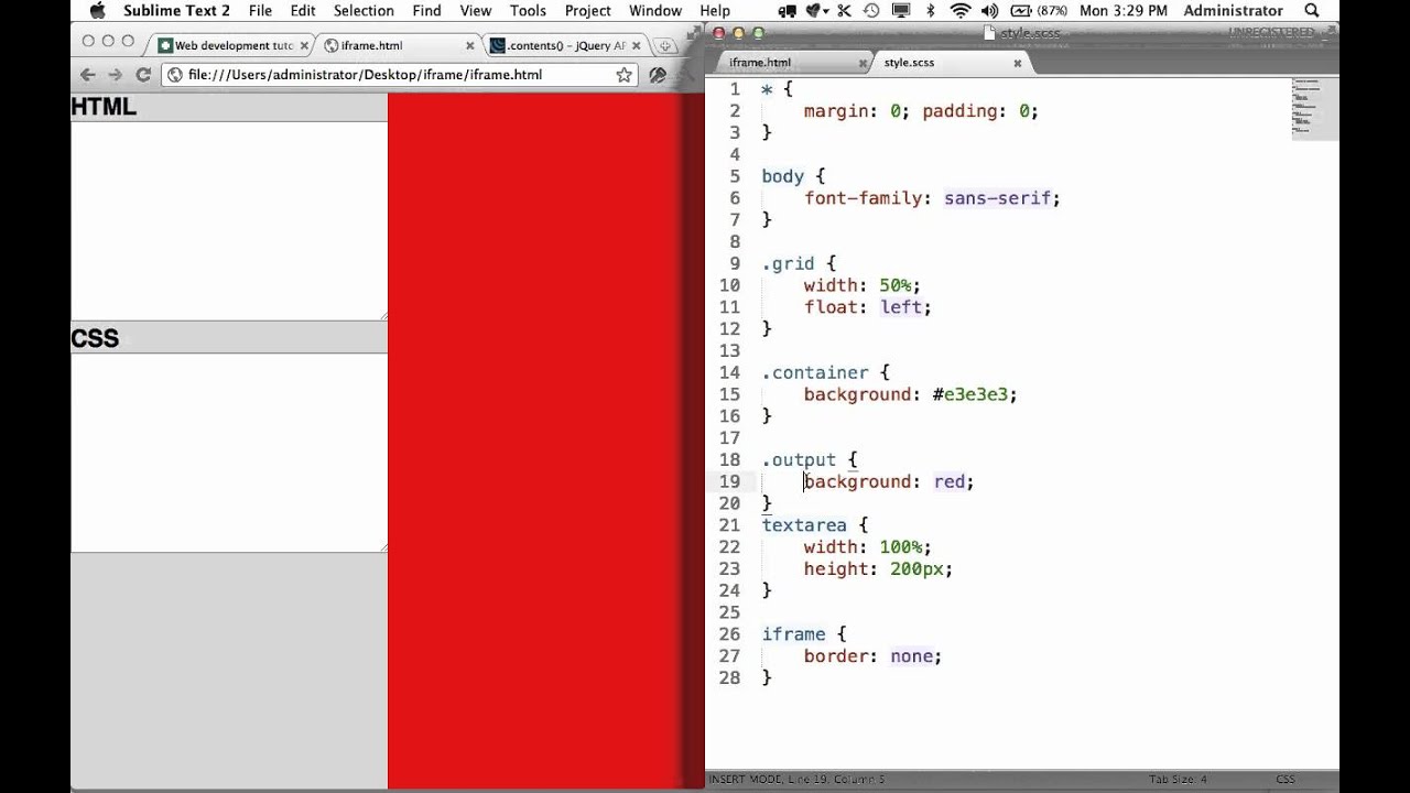 How to Inject Custom HTML and CSS into an iFrame - YouTube