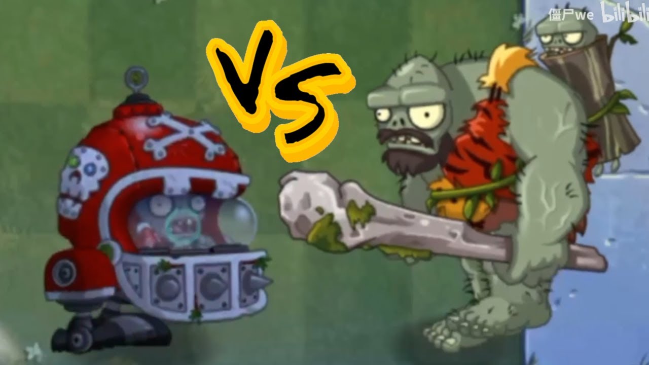 Plants vs Zombies 2 Giant Mecha Football Zombie PvZ2 vs All Zombies