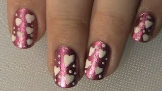nail easy valentines tutorial