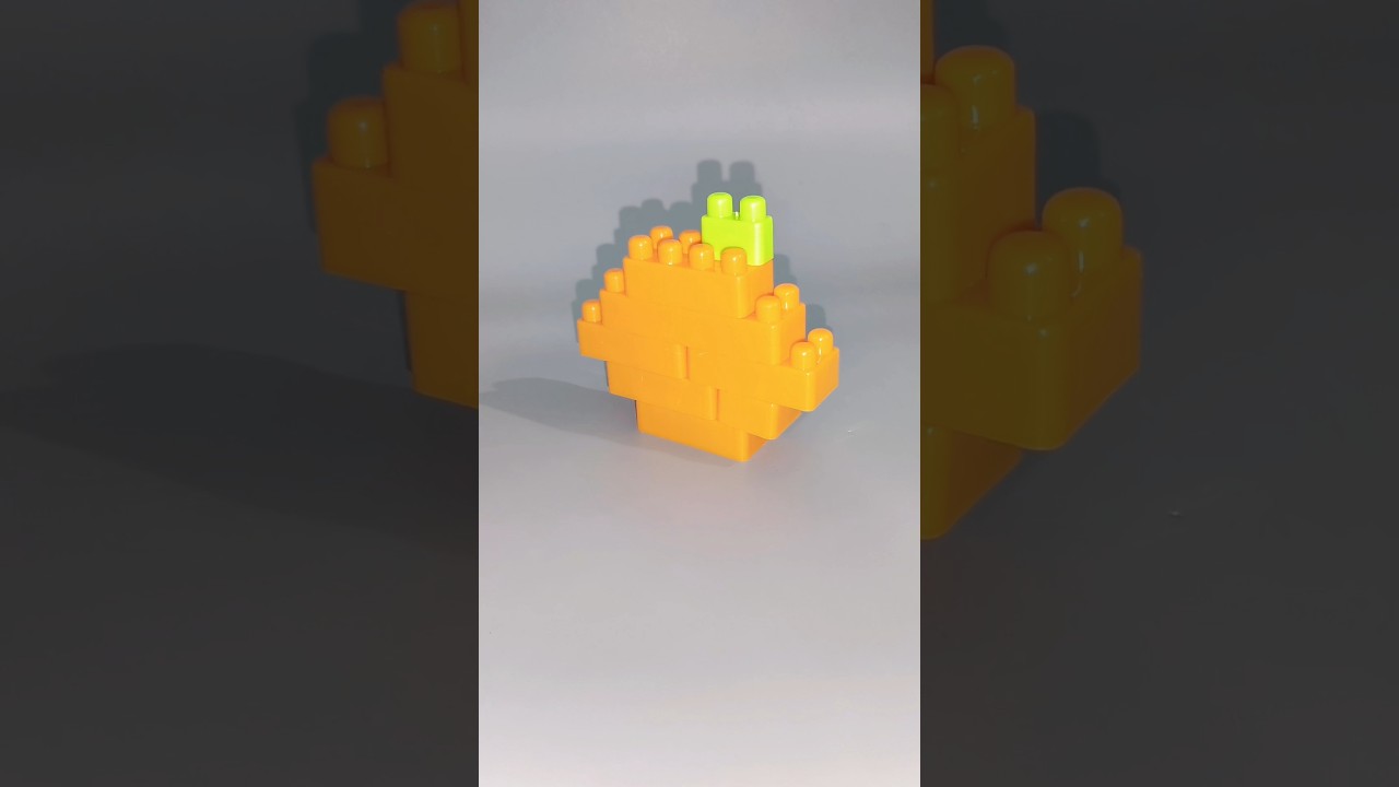 Building Blocks Orange🍊|ASMR sound |Satisfying Diy