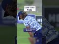 How has he played THIS?! 😬