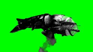 Free Green screen | Spaceship smoke Sci-fi [HD]