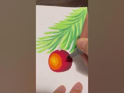 #рисуемлегко #рисуемсдетьми #новогодняяоткрытка #какнарисоватьдлядетей ...