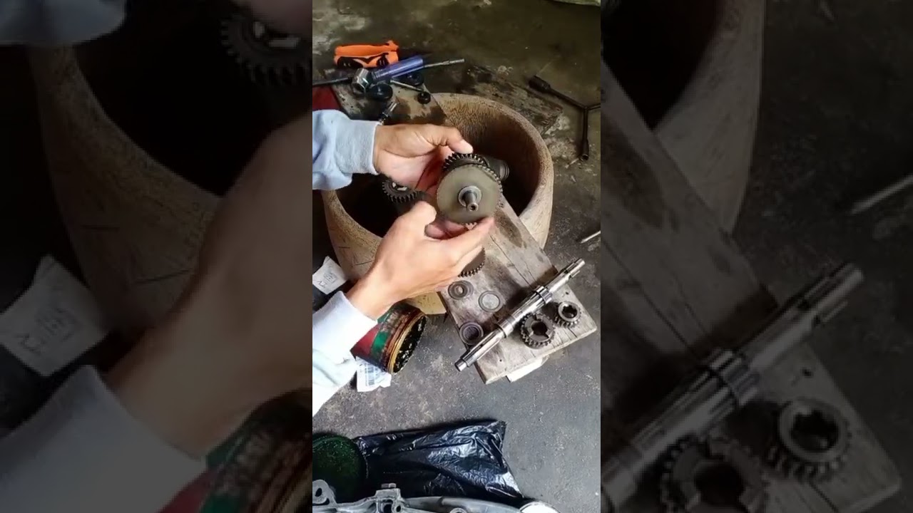 Cara Rakit/Pasang Gigi Rasio Suzuki FR80 (Suzuki Family).