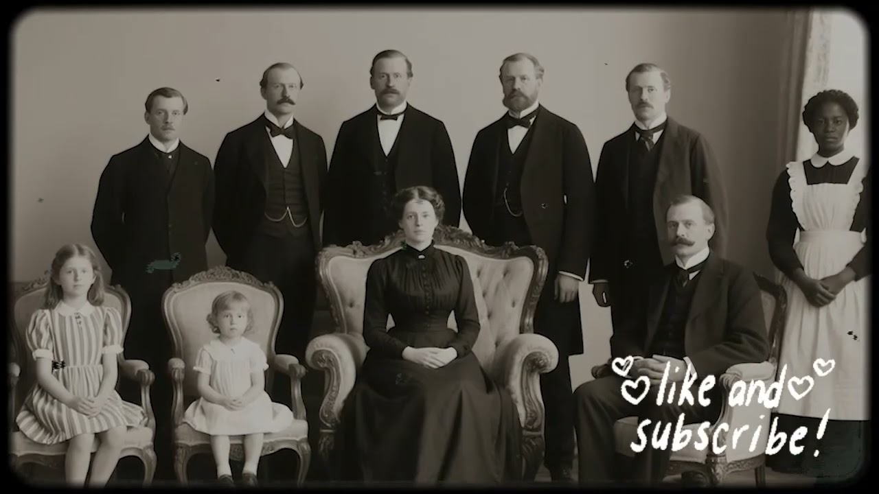 Experts Restored This Family Photo From 1852 — And Found Hidden Chains On The Cook