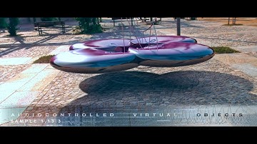 Audiocontrolled Virtual Objects - Sample 1.13