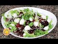 Свекольный Салат с Моцареллой и Зеленью | Beet Salad with Mozzarella and Greenery