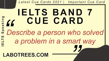 Describe a person who solved a problem in a smart way