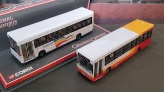 Dennis Dart step-entrance model bus comparison review, EFE and Corgi OOC #bus #modelbus #busreview 