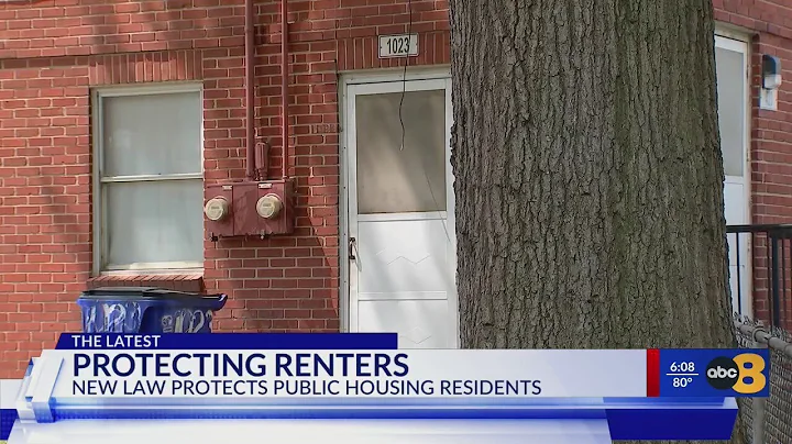 New state renters protection law aims to reduce evictions for public housing tenants