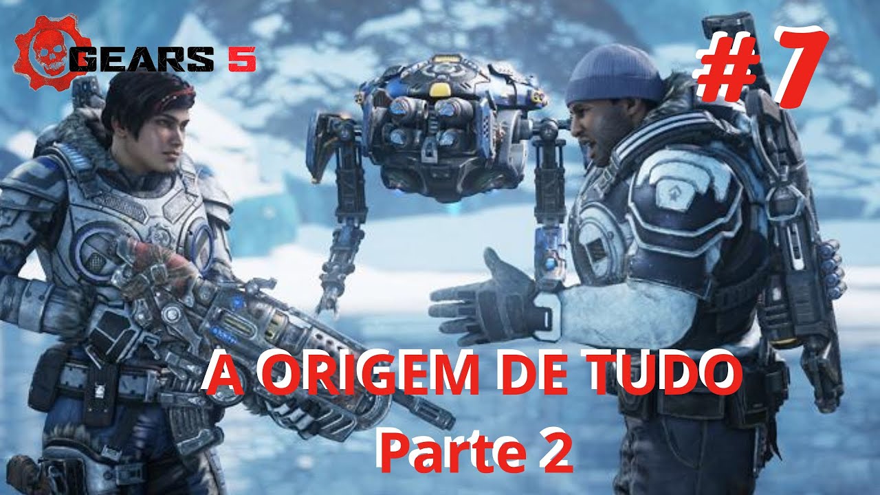 Gears 5 #1 - JOGÃO DE TIRO - Co-op em tela dividida (split screen) (PC) 