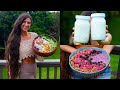 What i ate today  my raw vegan life in hawaii vlog  farm updates new doggie juicing  recipes 