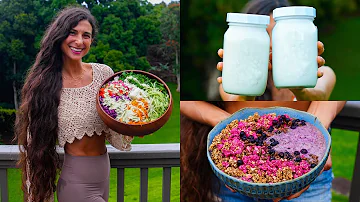 What I Ate Today 🥥 My Raw Vegan Life in Hawaii Vlog 🌺 Farm Updates, New Doggie, Juicing & Recipes! 🌱
