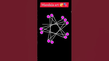 2d circular design using python ✨ || mandala design 🟠🔴 || #shorts #coding