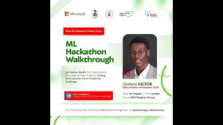 Free AI Classes in Every City Machine Learning Hackathon Walkthrough