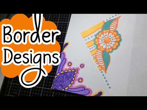 Border Designs | Project Work Borders | Borders for school work