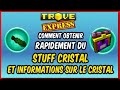 Trove  comment avoir rapidement du stuff cristal et toutes les infos sur le cristal 