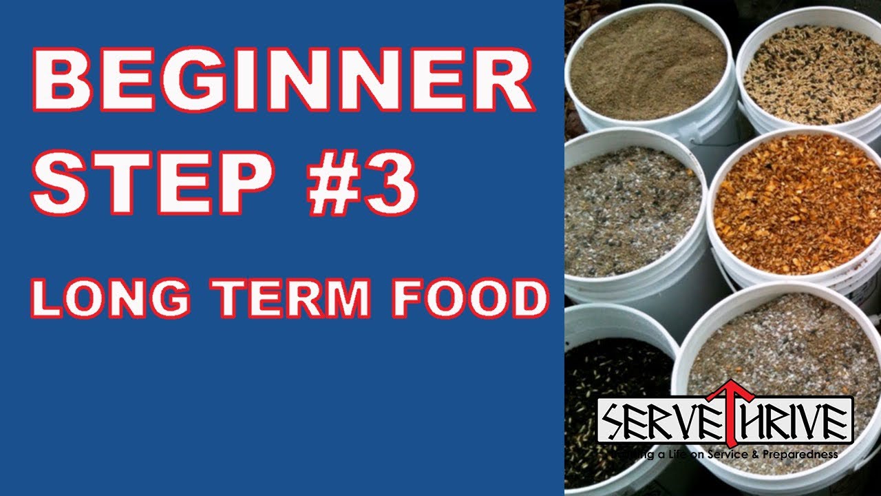 Long Term Food Storage for Beginners YouTube