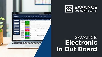 Savance EIOBoard Electronic In Out Board Video