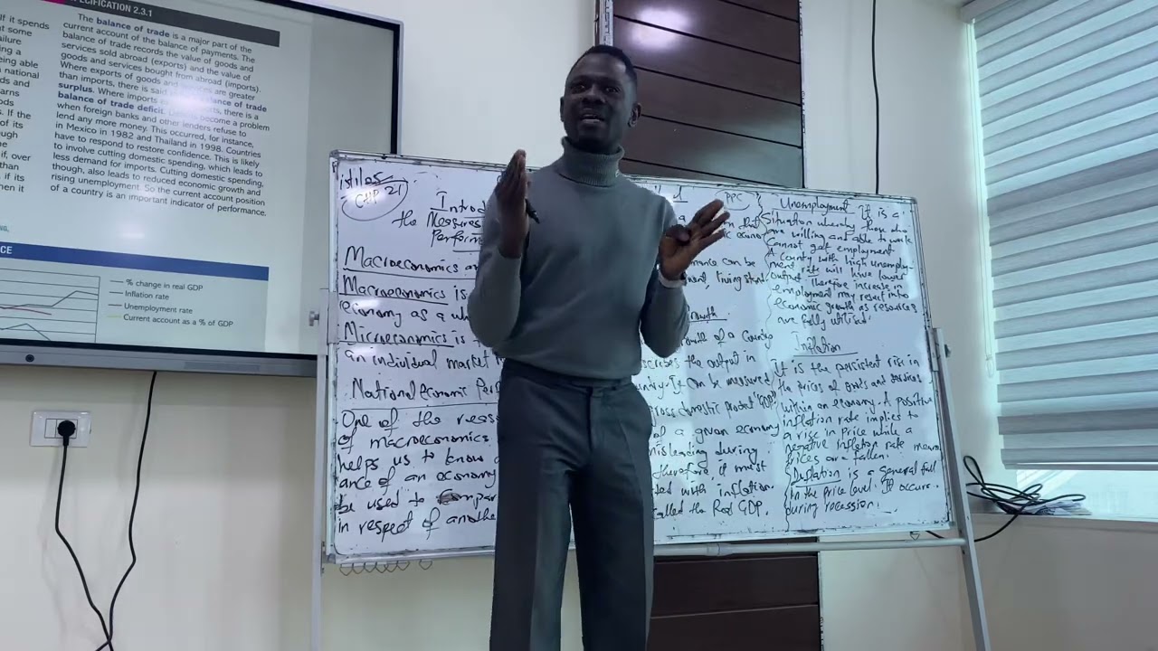 Economics AS’Level(Measuring The Economic Performance of a Country: Economic Growth, Inflation)