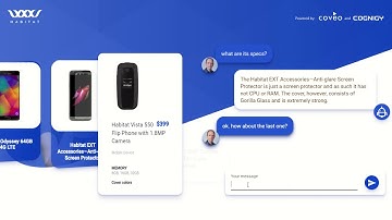 Demo - Cognigy Coveo Showcase