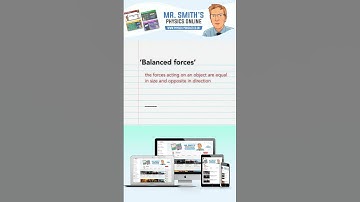 National 5 Physics definitions - balanced & unbalanced forces