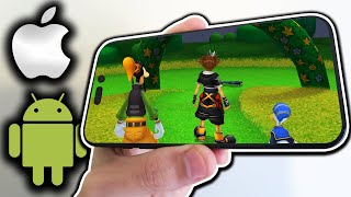 Kingdom Hearts Games on iPhone and Android Work Great