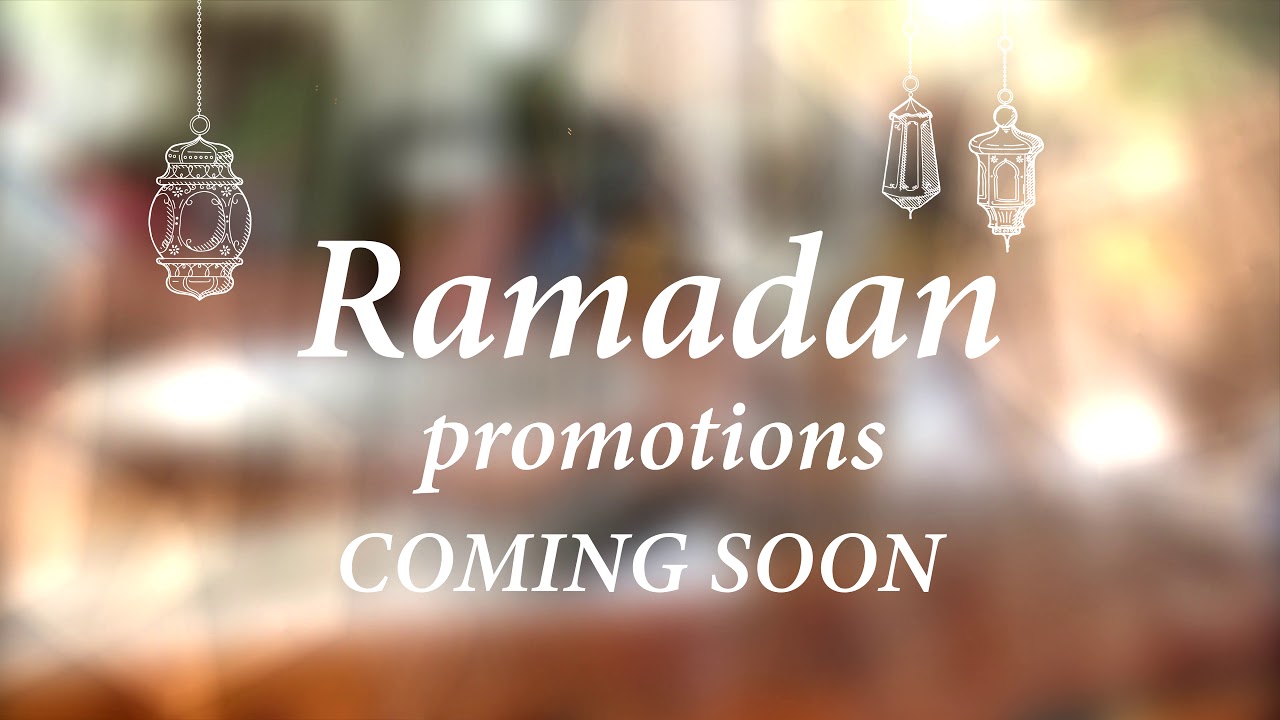 Ramadan Promotions Coming Soon Youtube