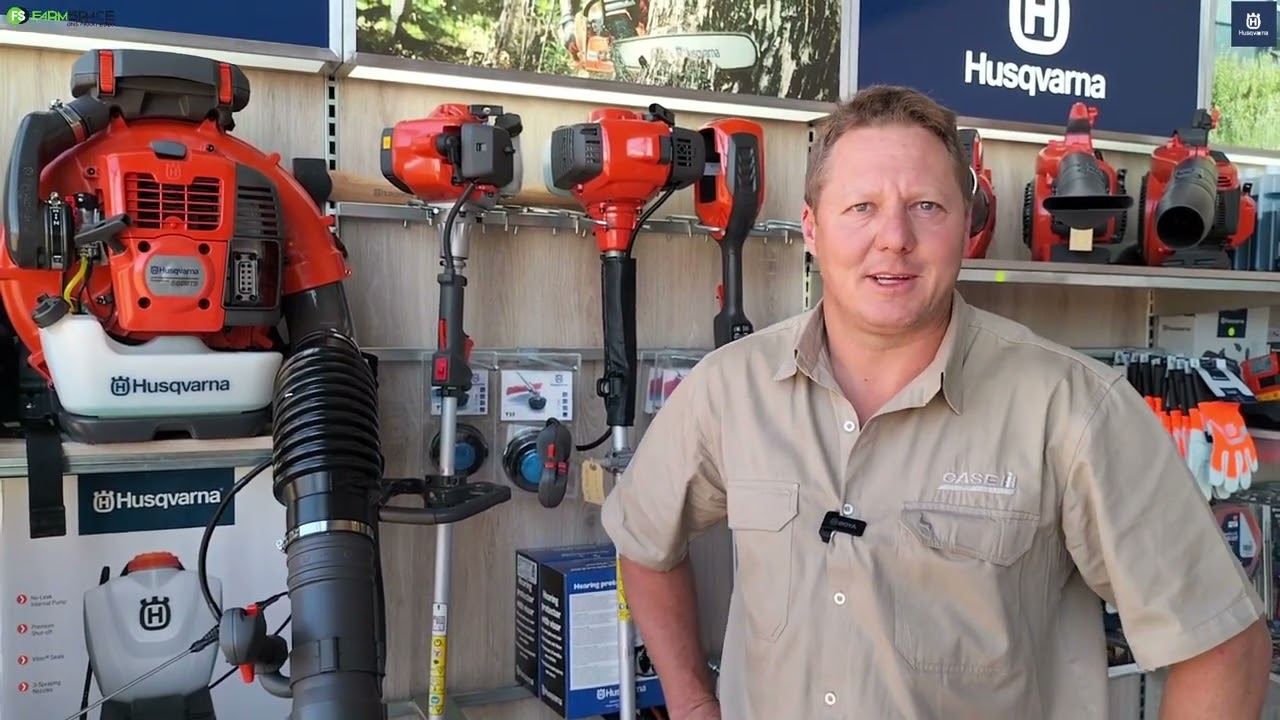 Die brand seisoen is op ons! Husqvarna se blowers is die manier om te gaan.