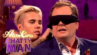 Famous Justin Bieber And Alan Try To Break A World Record - Alan Carr: Chatty Man Profile