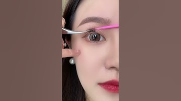 DIY Lashes At Home. Easy To Application. #beauty #beautysupply #cosmetic #lashes #makeup #eyemakeup