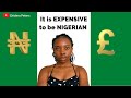 The cost of being NIGERIAN abroad | Nigerian in UK