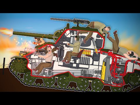 Life inside a M4 Sherman (Cross Section) thumbnail