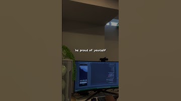 Be proud of yourself